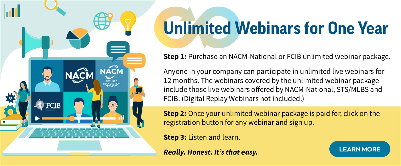 Unlimited Webinars for One Year!