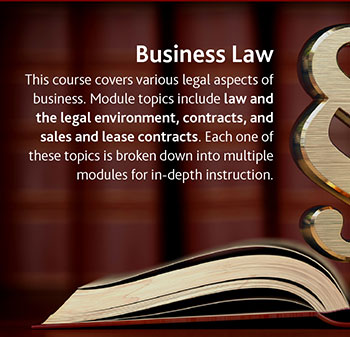 Business Law - Learn more about this course.