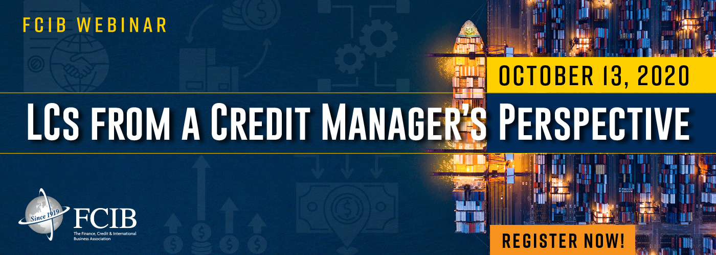 LCs from a Credit Manager's Perspective - Webinar - October 13, 2020
