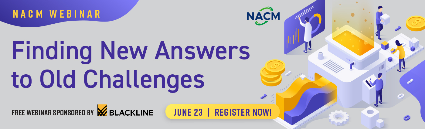 NACM Webinar: Finding New Answers to Old Challenges - Sponsored by Blackline | June 23, 2021