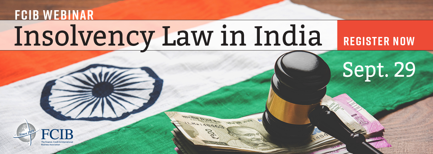 Insolvency Law in India - Webinar - September 29, 2020