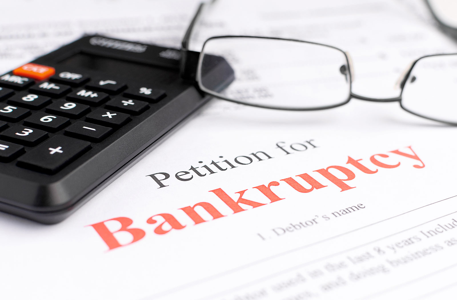 Tips for When a Customer Files for Bankruptcy